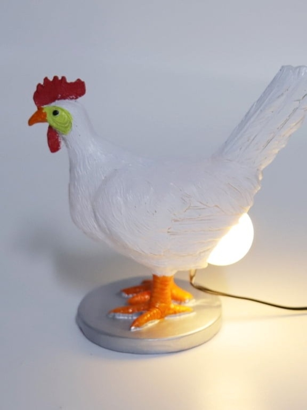 White Chicken Night Light - Home Accents